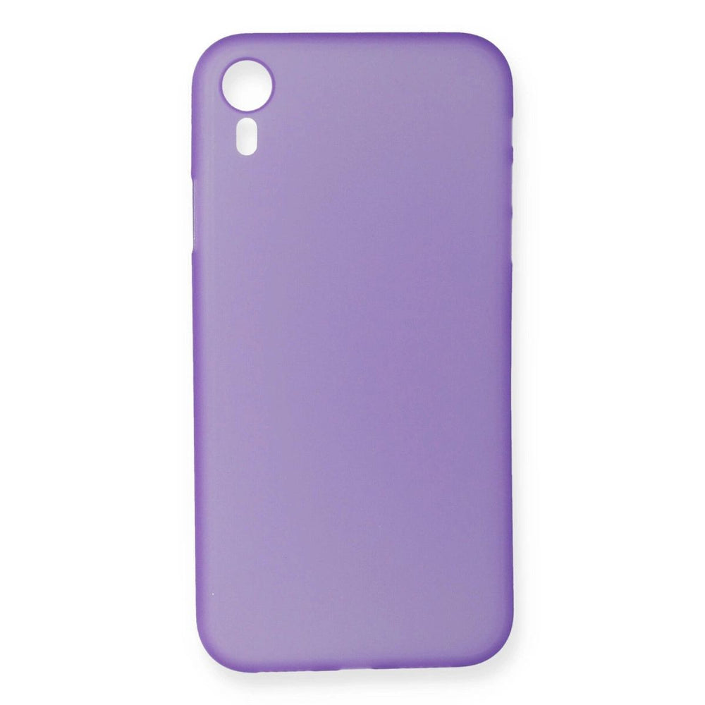 Apple İphone Xr Kılıf Pp Ultra İnce Kapak - Mor