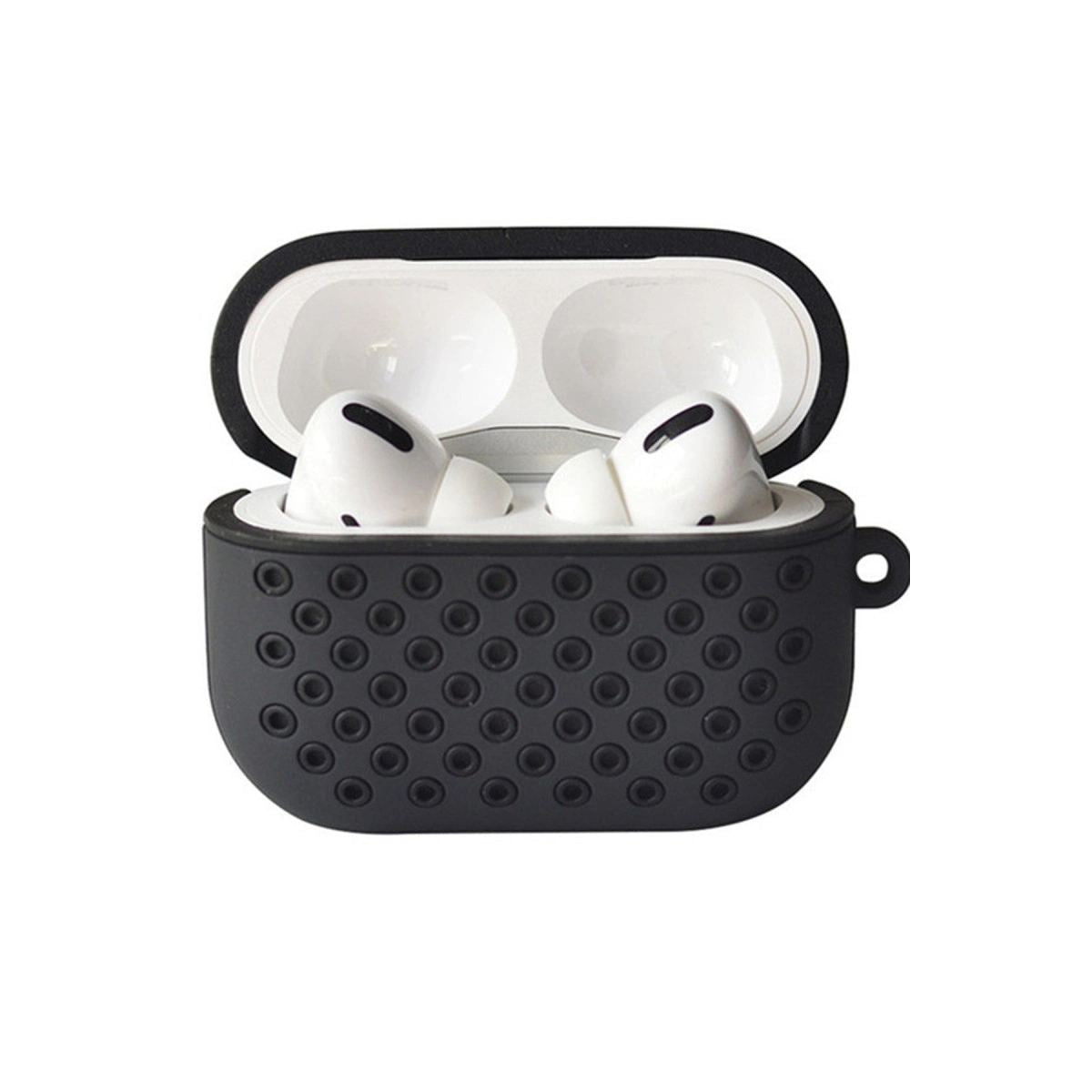Apple Airpods Pro 2 (2.nesil) Spor Delikli Kılıf - siyah