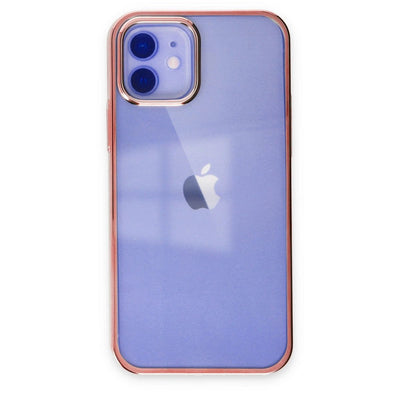 Apple İphone 12 Kılıf Element Silikon - Pembe