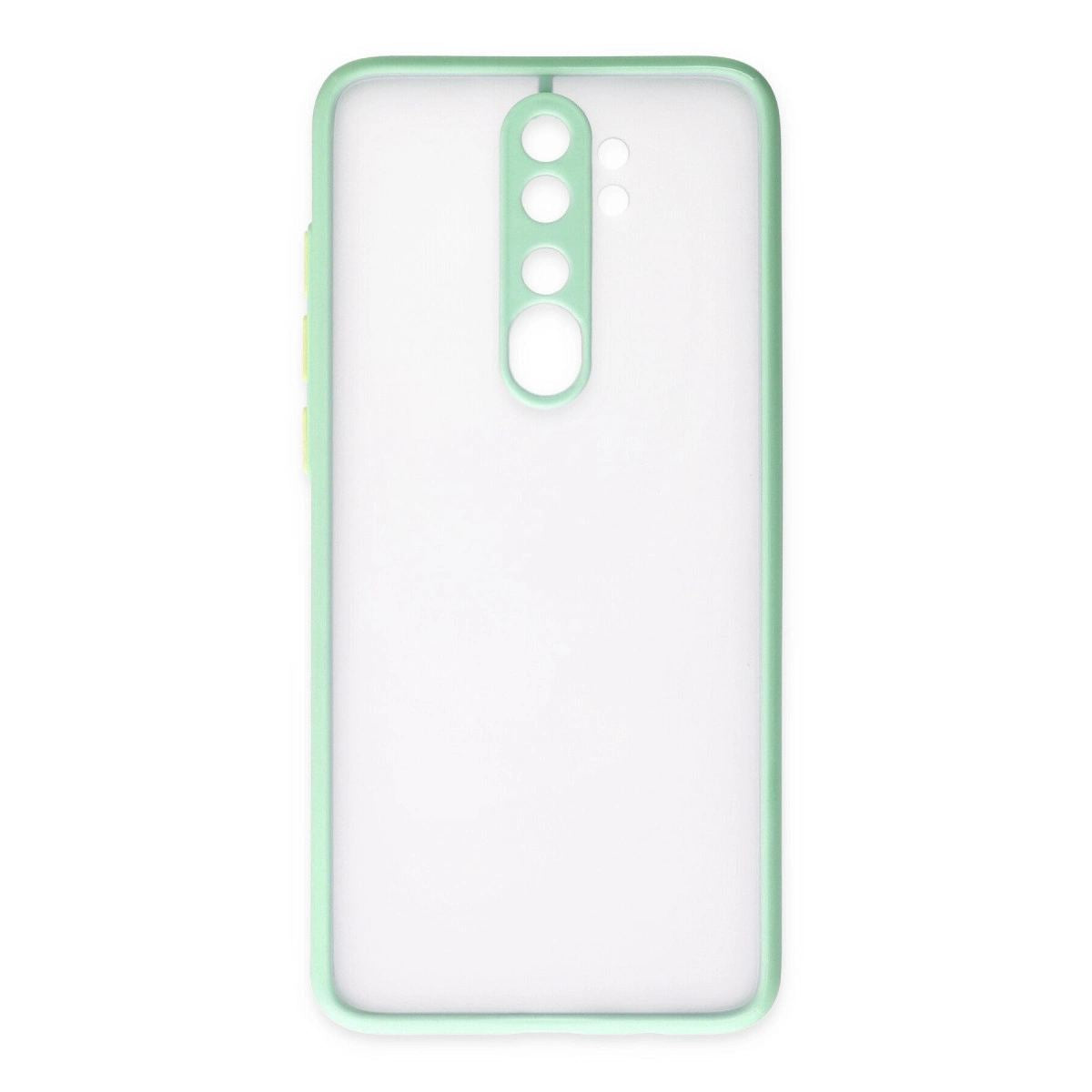 Xiaomi Redmi Note 8 Pro Kılıf Montreal Silikon Kapak - Turkuaz