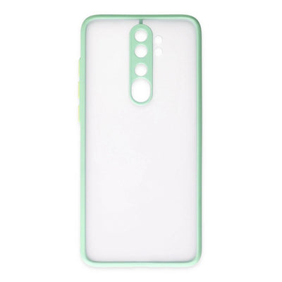 Xiaomi Redmi Note 8 Pro Kılıf Montreal Silikon Kapak - Turkuaz