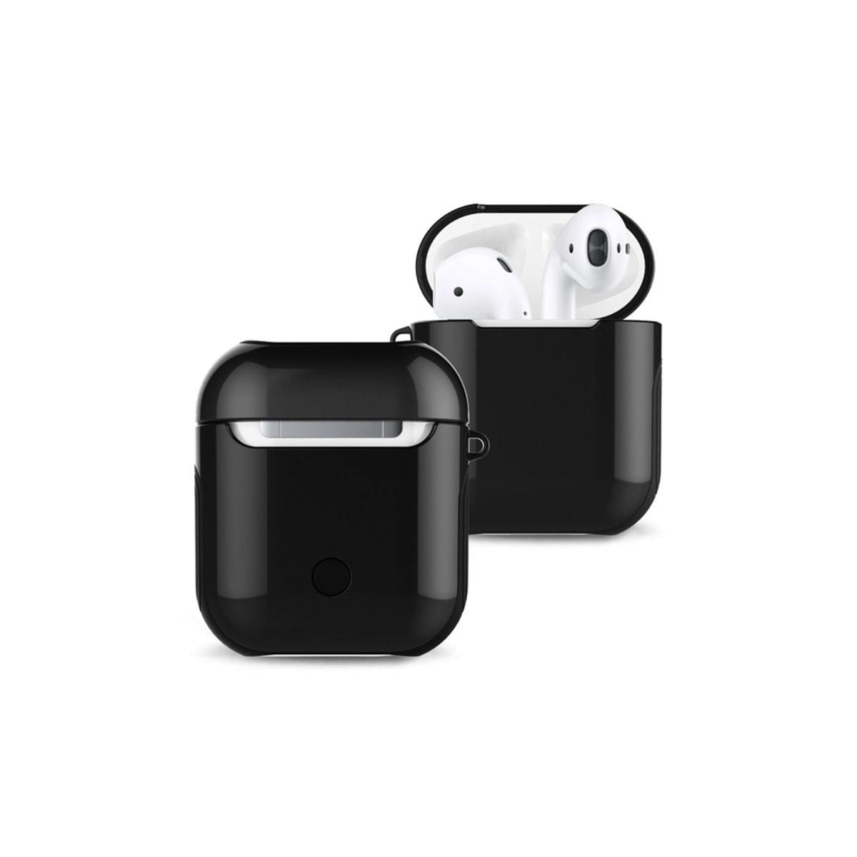Apple Airpods 2 (2.nesil) 3in1 Kılıf - Siyah