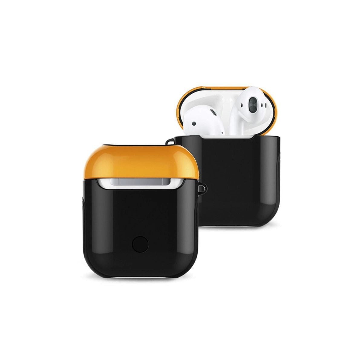 Apple Airpods 2 (2.nesil) 3in1 Kılıf - sarı