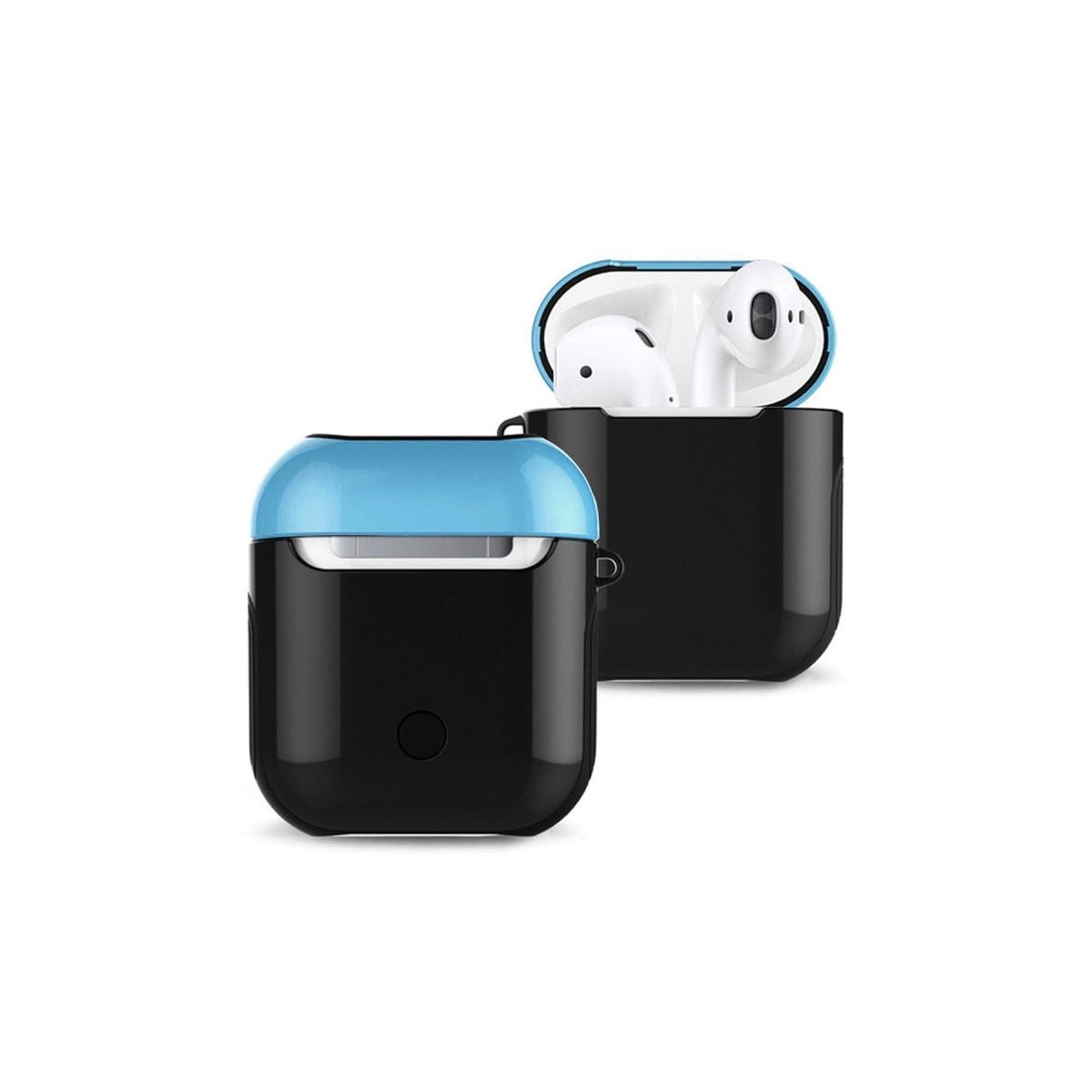 Apple Airpods 2 (2.nesil) 3in1 Kılıf - mavi