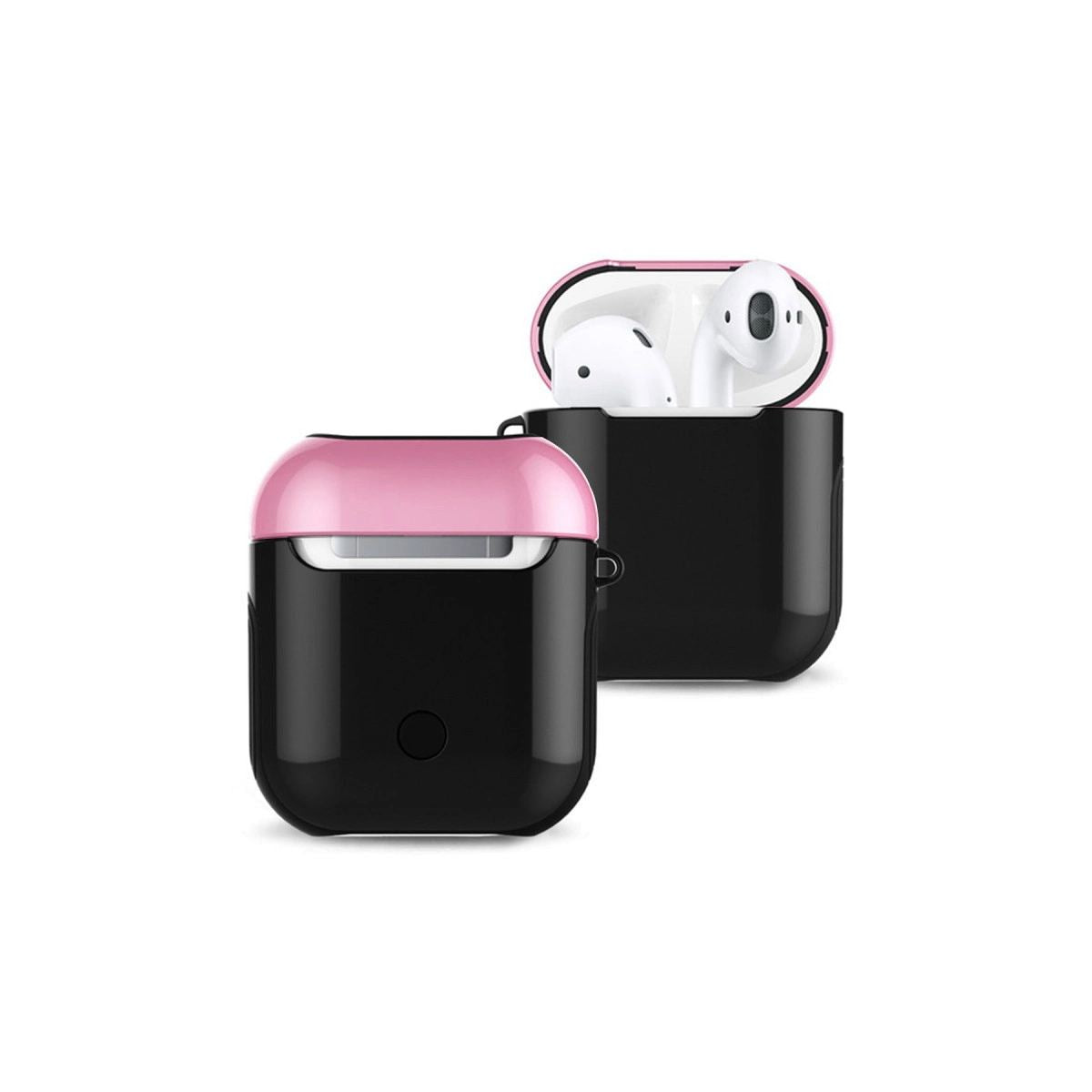 Apple Airpods 2 (2.nesil) 3in1 Kılıf - pembe