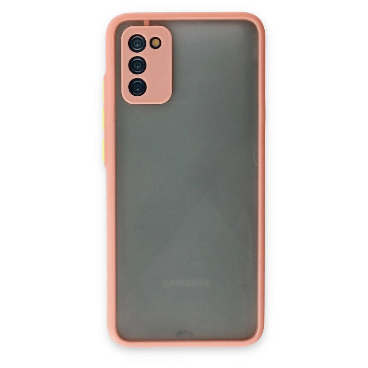 Samsung Galaxy A02s Kılıf Montreal Silikon Kapak - Pembe