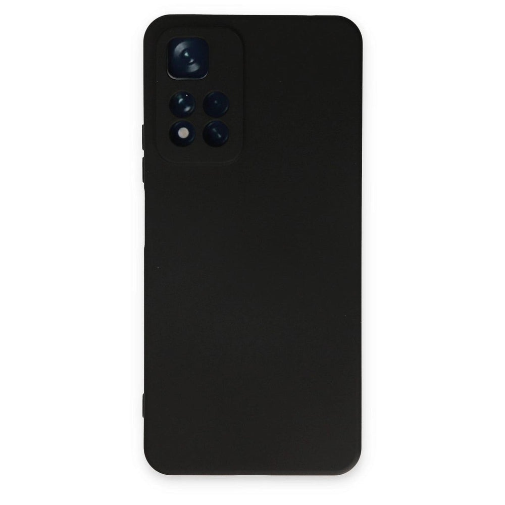 Xiaomi Redmi Note 11 Pro Plus 5g Kılıf Nano İçi Kadife Silikon - Siyah