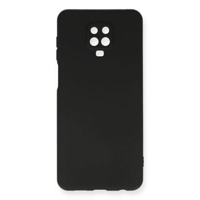 Xiaomi Redmi Note 9 Pro Kılıf Nano İçi Kadife Silikon - Siyah