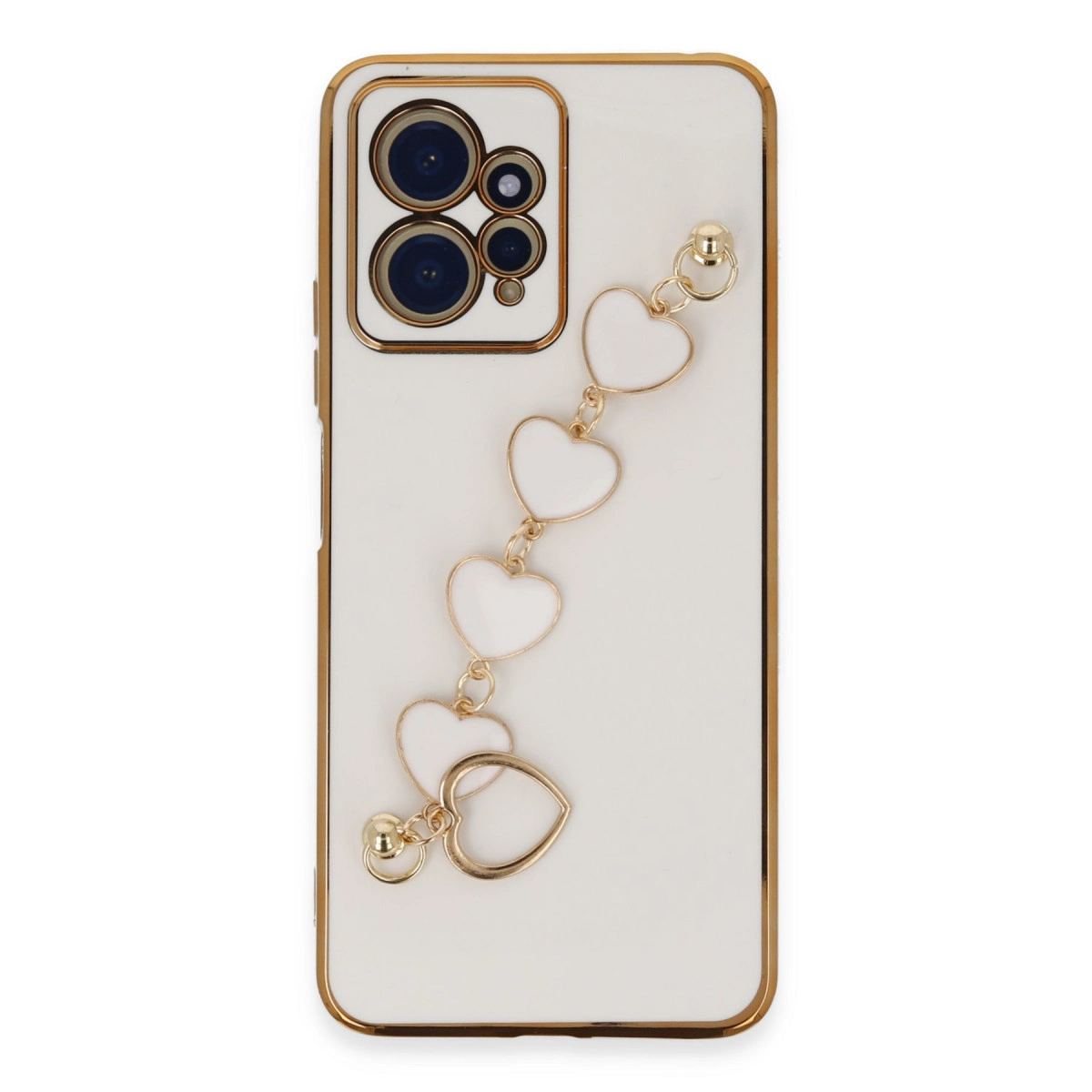Xiaomi Redmi Note 12 4g Kılıf Esila Silikon - Beyaz