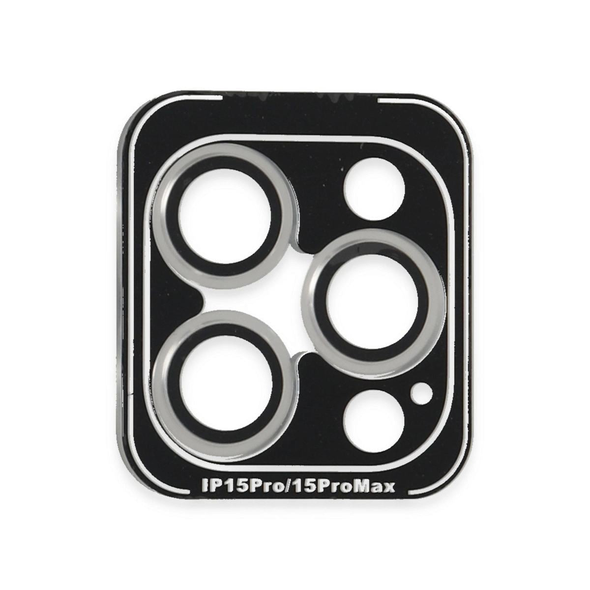 Joko Apple İphone 15 Pro Max Pvd Metal Kamera Lens - Gümüş
