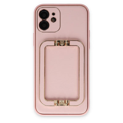 Apple İphone 12 Kılıf Coco Elit Kapak - Pembe