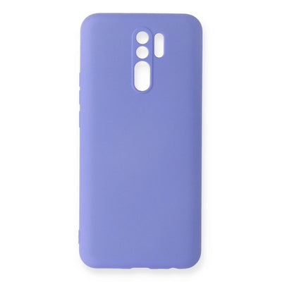 Xiaomi Redmi 9 Kılıf Nano İçi Kadife Silikon - Lila