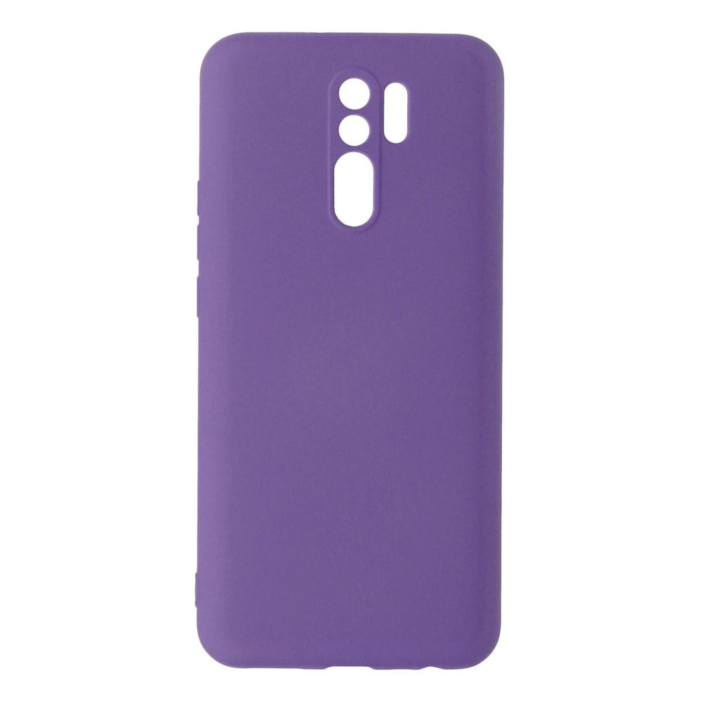 Xiaomi Redmi 9 Kılıf Nano İçi Kadife Silikon - Mor