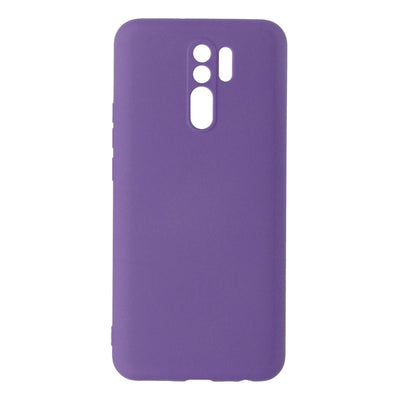 Xiaomi Redmi 9 Kılıf Nano İçi Kadife Silikon - Mor