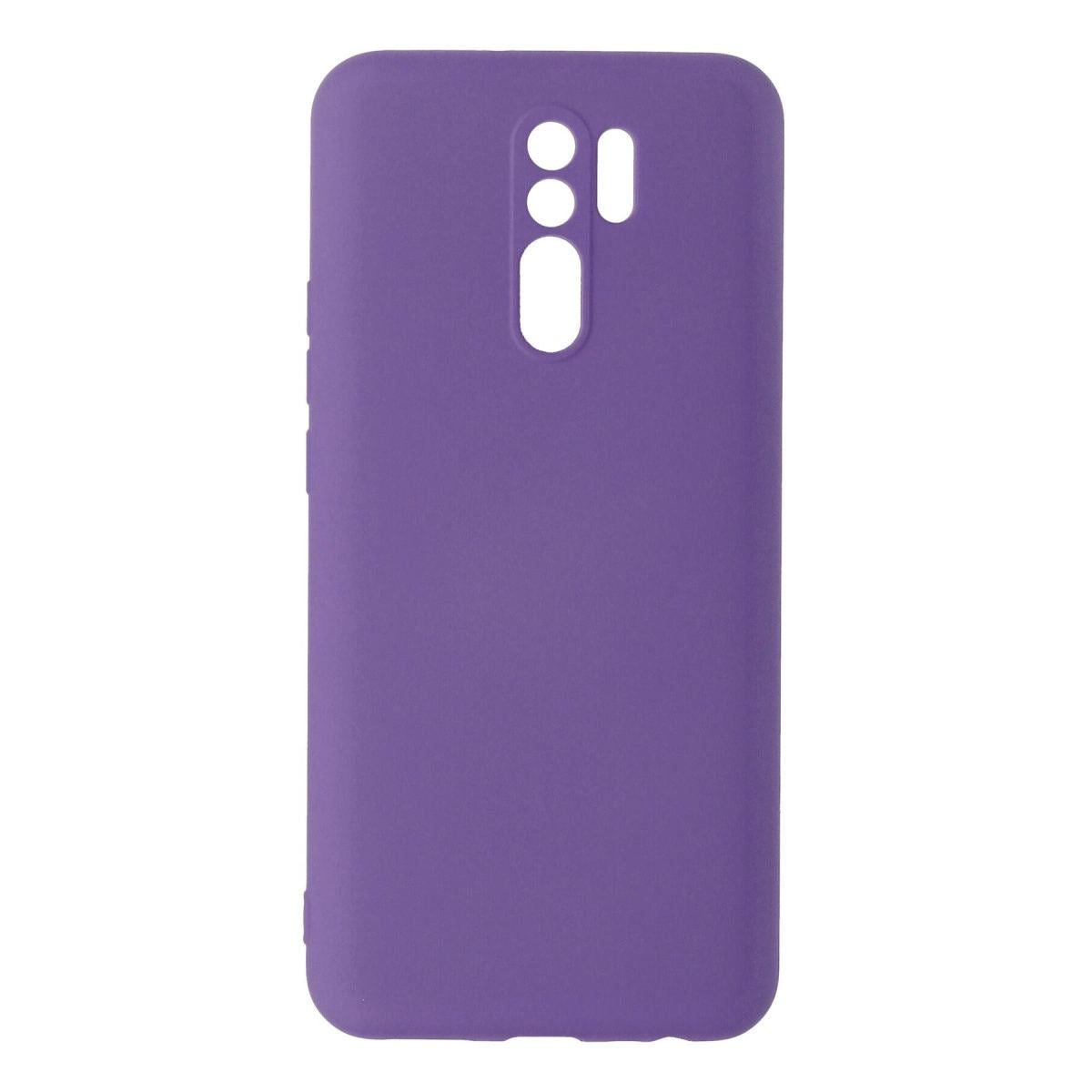 Xiaomi Redmi 9 Kılıf Nano İçi Kadife Silikon - Mor