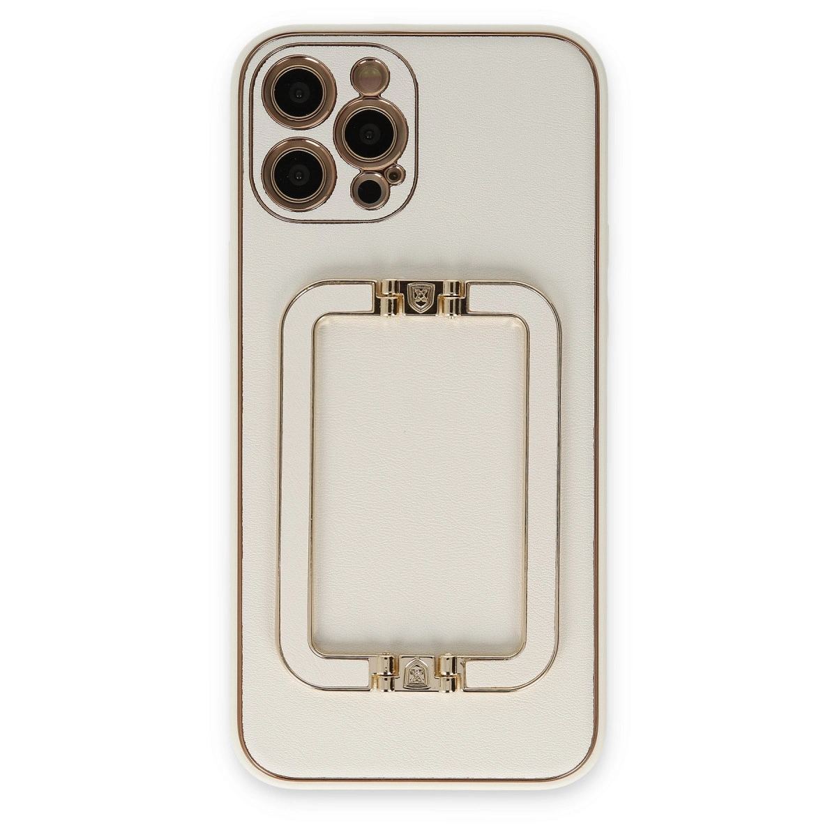 Apple İphone 12 Pro Max Kılıf Coco Elit Kapak - Beyaz