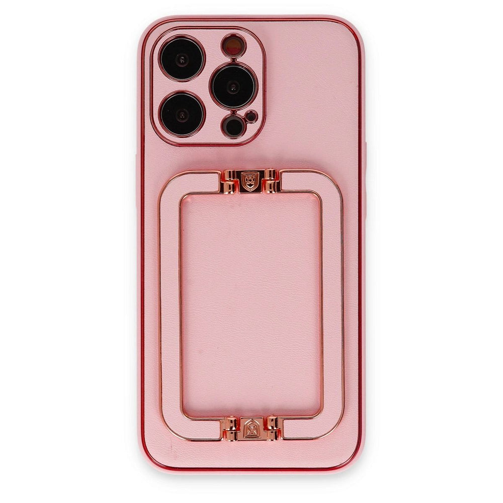 Apple İphone 13 Pro Max Kılıf Coco Elit Kapak - Pembe