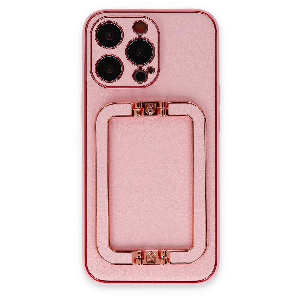 Apple İphone 13 Pro Max Kılıf Coco Elit Kapak - Pembe