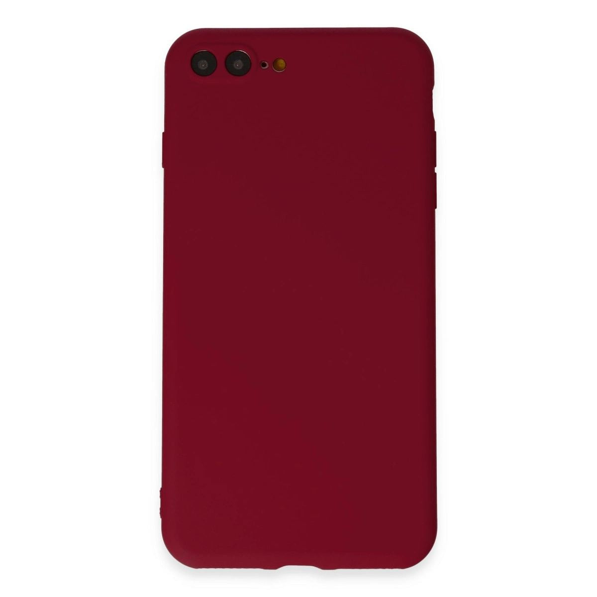 Apple İphone 7 Plus Kılıf First Silikon - Bordo