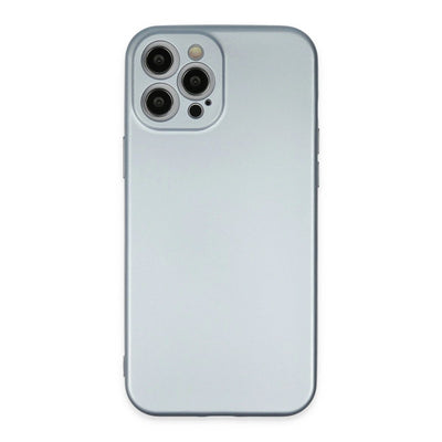 Apple İphone 12 Pro Max Kılıf Nano İçi Kadife Silikon - Sky Blue