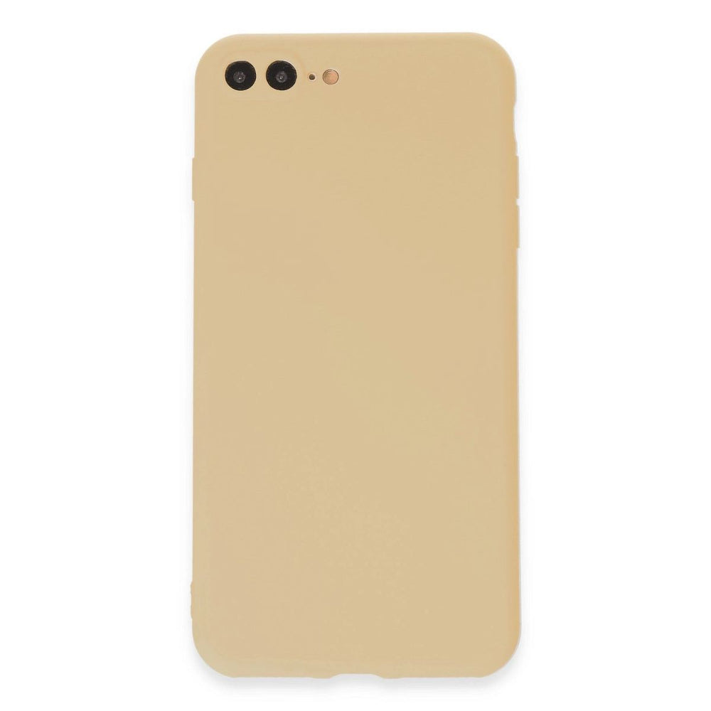 Apple İphone 7 Plus Kılıf First Silikon - Gold