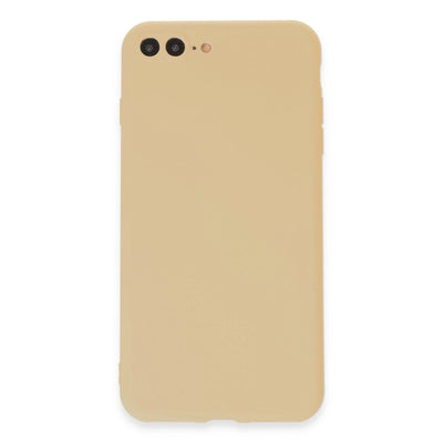 Apple İphone 7 Plus Kılıf First Silikon - Gold