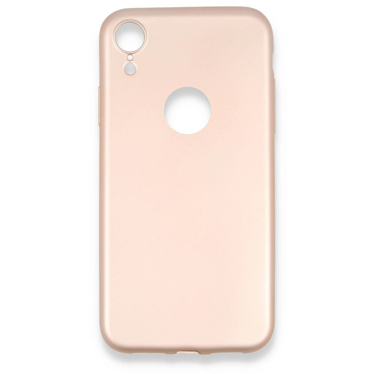 Apple İphone Xr Kılıf First Silikon - Rose Gold