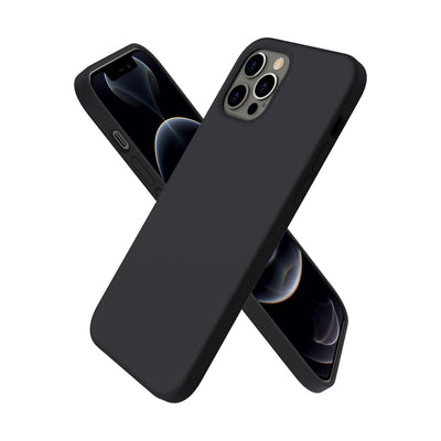 Apple İphone 12 Pro Max Kılıf First Silikon - Siyah
