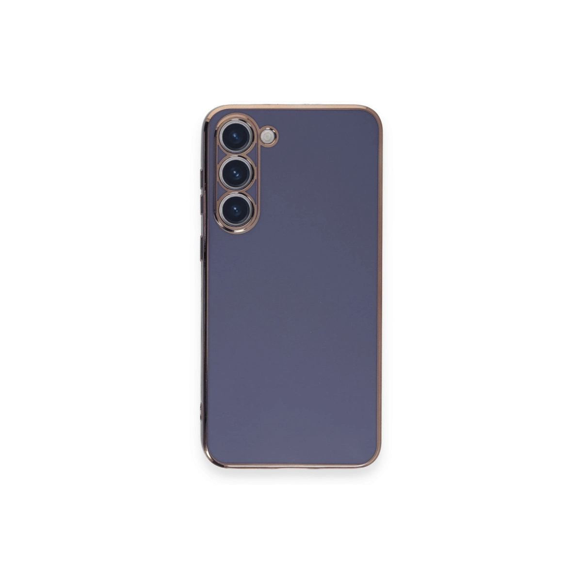 Samsung Galaxy S23 Plus Kılıf Volet Silikon - Mavi