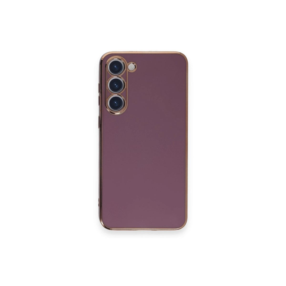 Samsung Galaxy S23 Plus Kılıf Volet Silikon - Mor