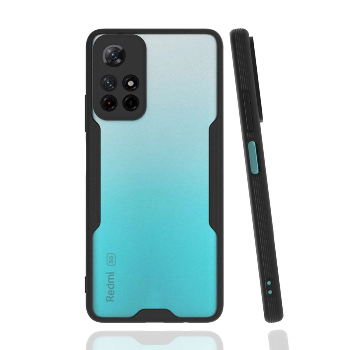 Xiaomi Redmi Note 11t Kılıf Platin Silikon - Siyah