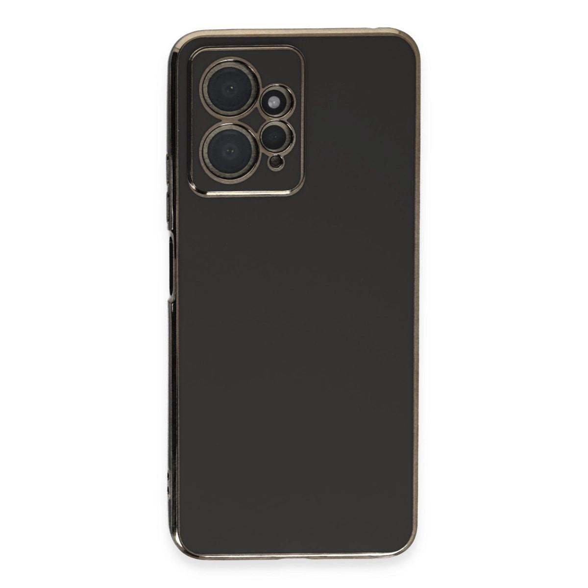 Xiaomi Redmi Note 12 4g Kılıf Volet Silikon - Siyah