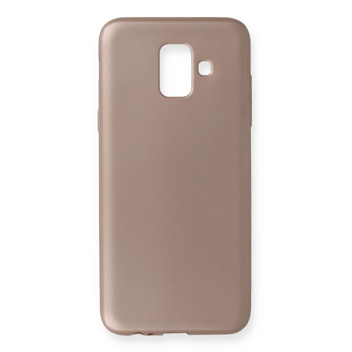 Samsung Galaxy A6 2018 Kılıf First Silikon - Rose Gold