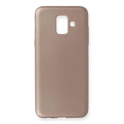 Samsung Galaxy A6 2018 Kılıf First Silikon - Rose Gold