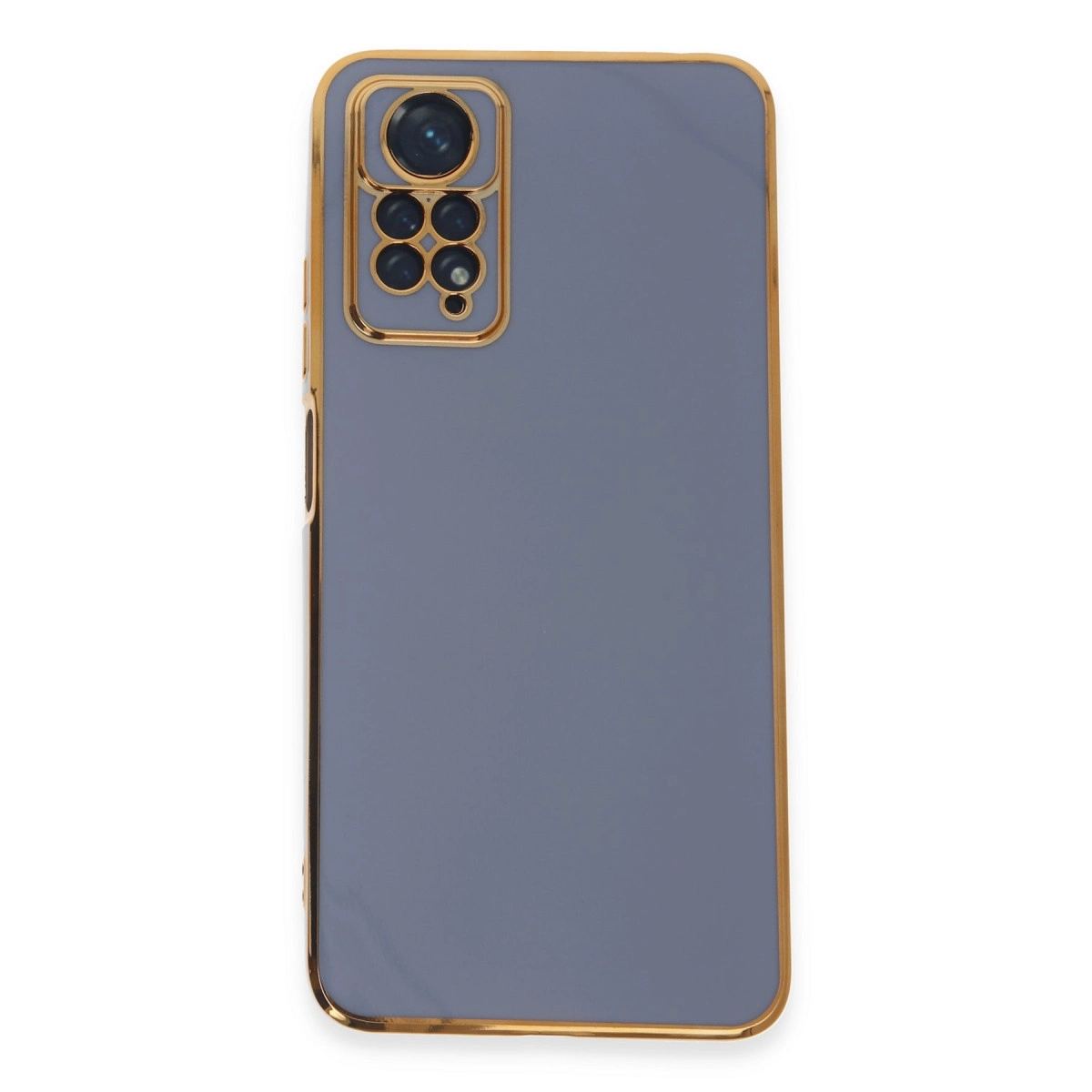 Xiaomi Redmi Note 12 Pro 4g Kılıf Volet Silikon - Mavi