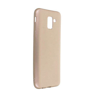 Samsung Galaxy J6 Kılıf First Silikon - Gold