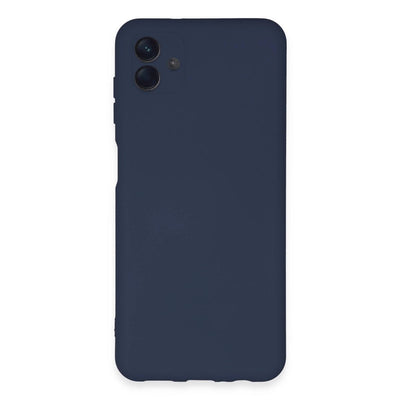 Samsung Galaxy A04e Kılıf Nano İçi Kadife Silikon - Lacivert