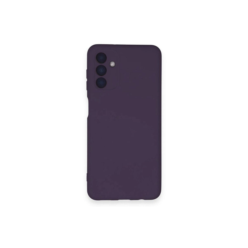 Samsung Galaxy A14 4g Kılıf Nano İçi Kadife Silikon - Mor