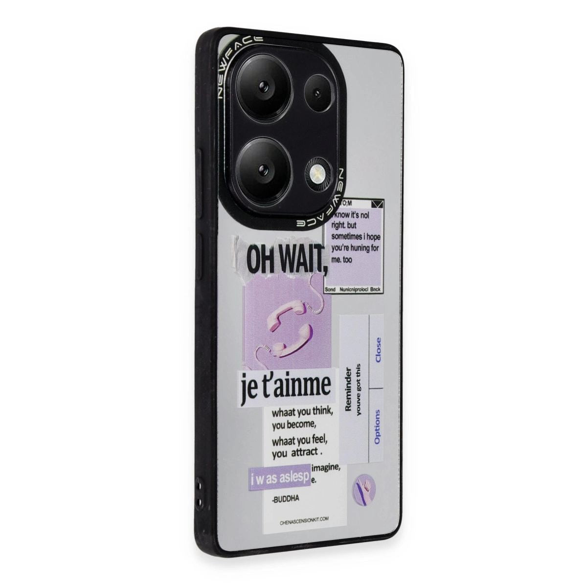 Xiaomi Redmi Note 13 Pro 5g Kılıf Mirror Desenli Kapak - Mirror - 4