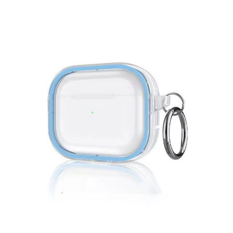 Apple Airpods Pro 2 (2.nesil) Shiny Şeffaf Kılıf - Sierra Blue