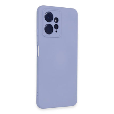 Xiaomi Redmi Note 12 4g Kılıf Nano İçi Kadife Silikon - Lila