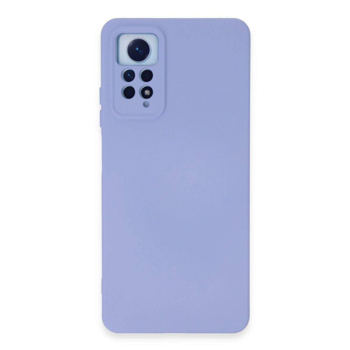Xiaomi Redmi Note 12 Pro 4g Kılıf Nano İçi Kadife Silikon - Lila