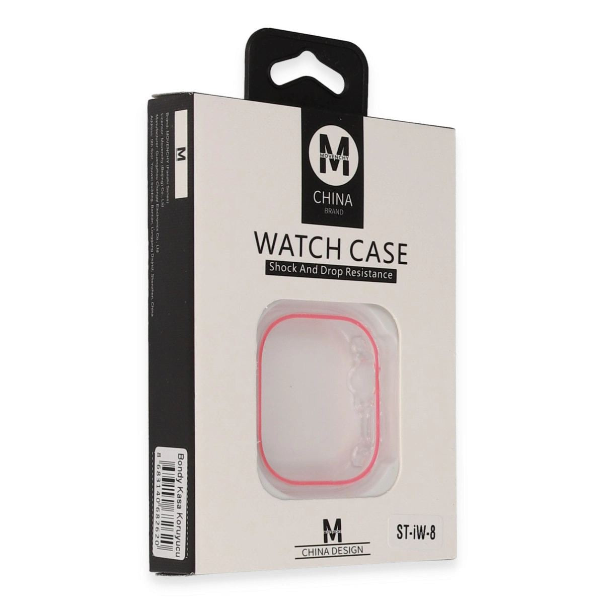 Apple Watch 45mm Bondy Kasa Koruyucu - Pembe