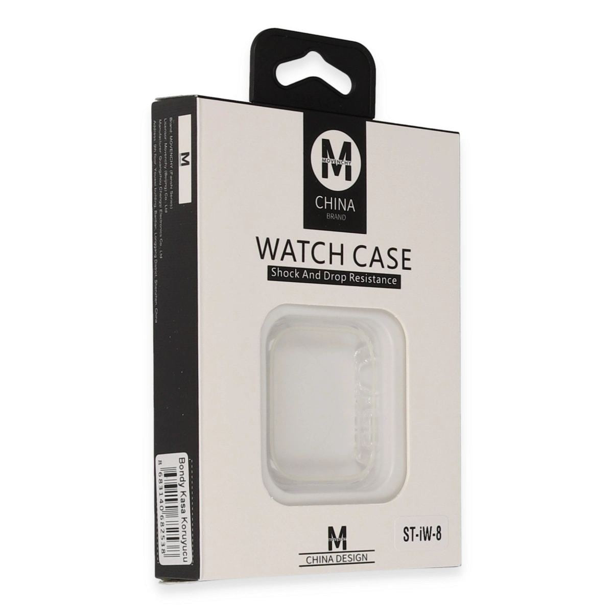 Apple Watch Ultra 49mm Bondy Kasa Koruyucu - Beyaz