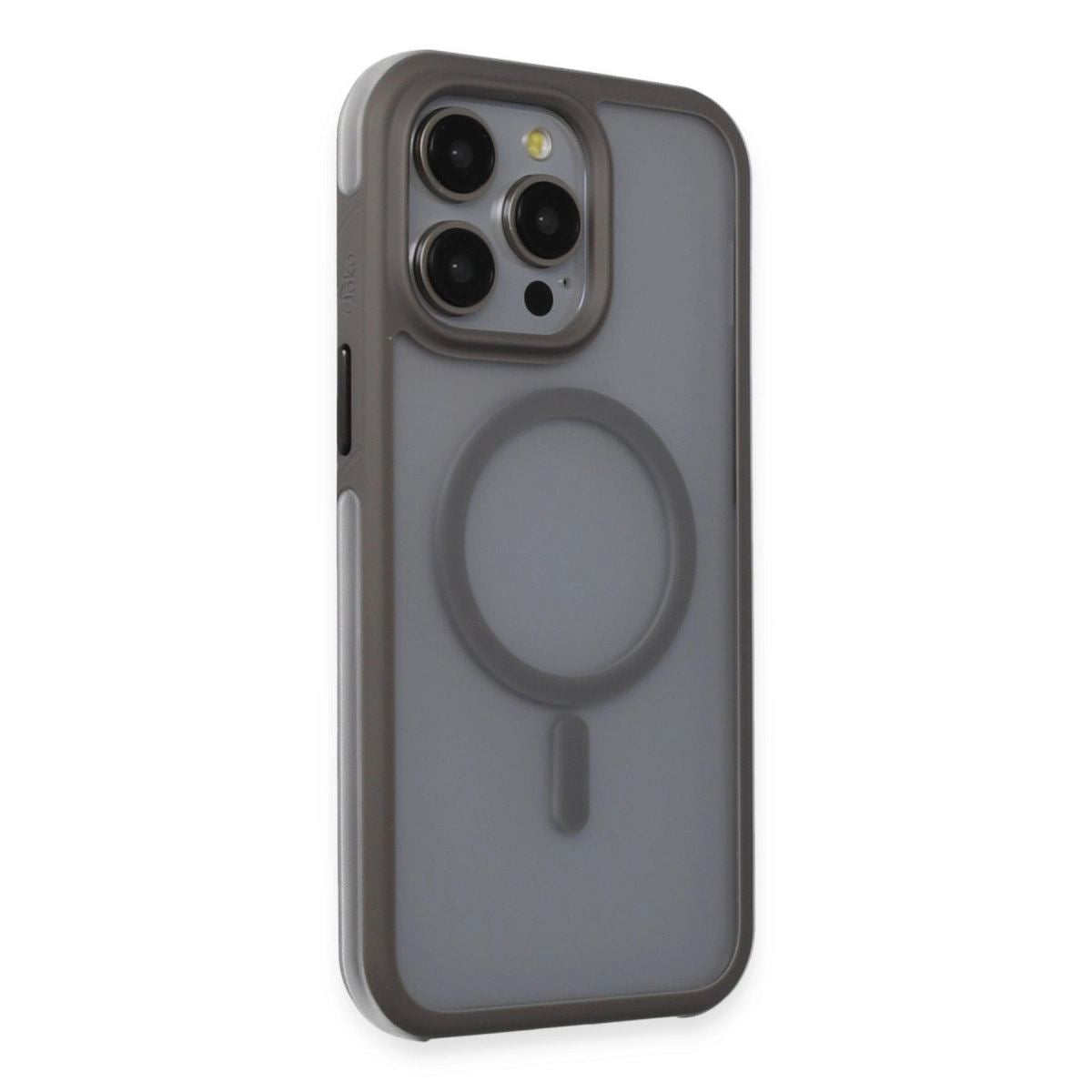 Joko Apple İphone 15 Pro Max Toras Airbag Magsafe Kapak - Titan Gri