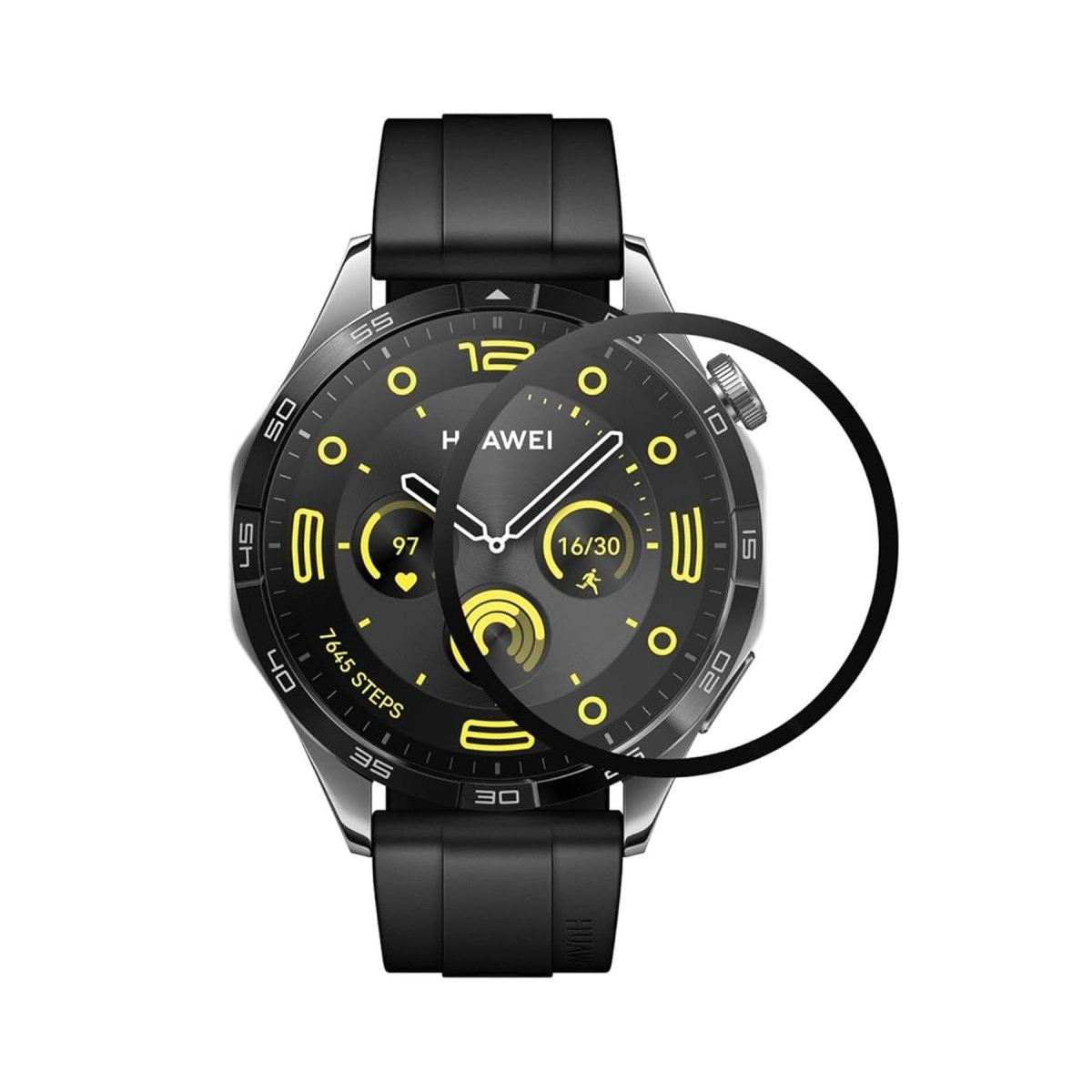 Huawei Gt4 41mm 18mm Polymer Nano Ekran Koruyucu - Şeffaf