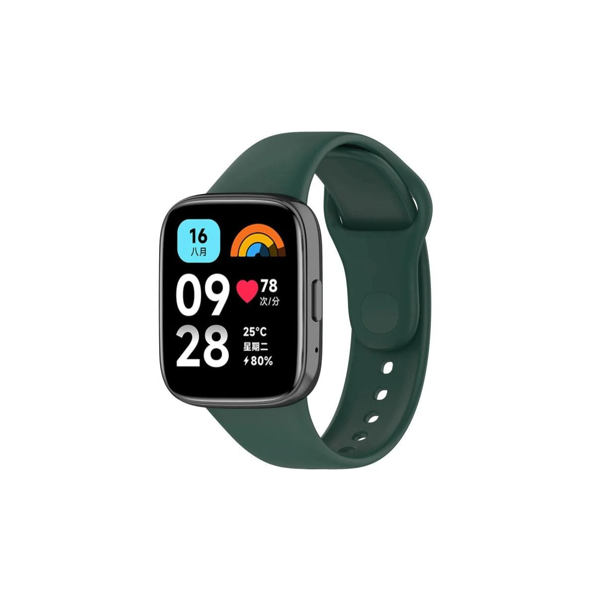 Xiaomi Redmi Watch 3 Active Klasik Kordon - Haki Yeşil