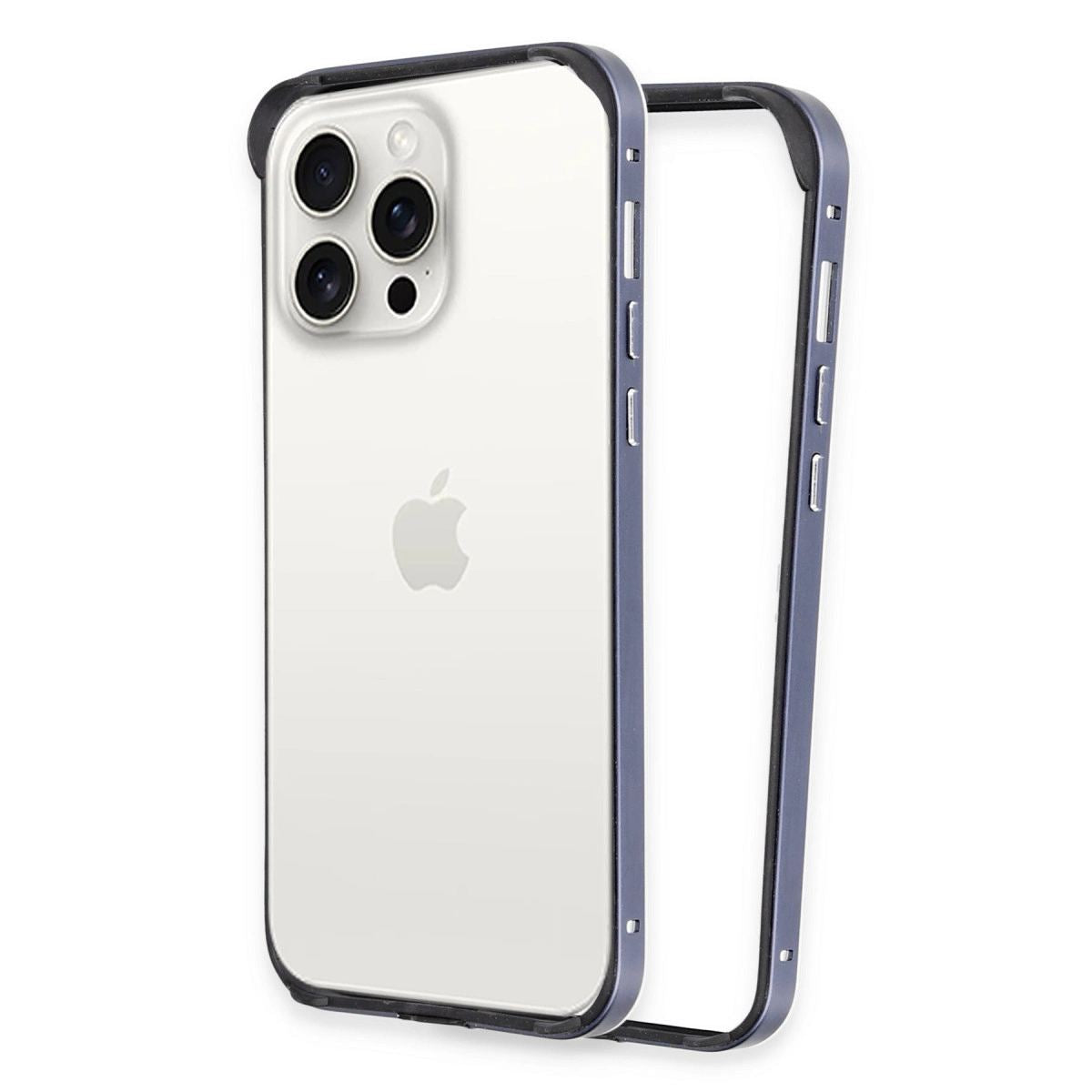 Joko Apple İphone 14 Pro Max Land Bumper Koruma Kapak - Lacivert