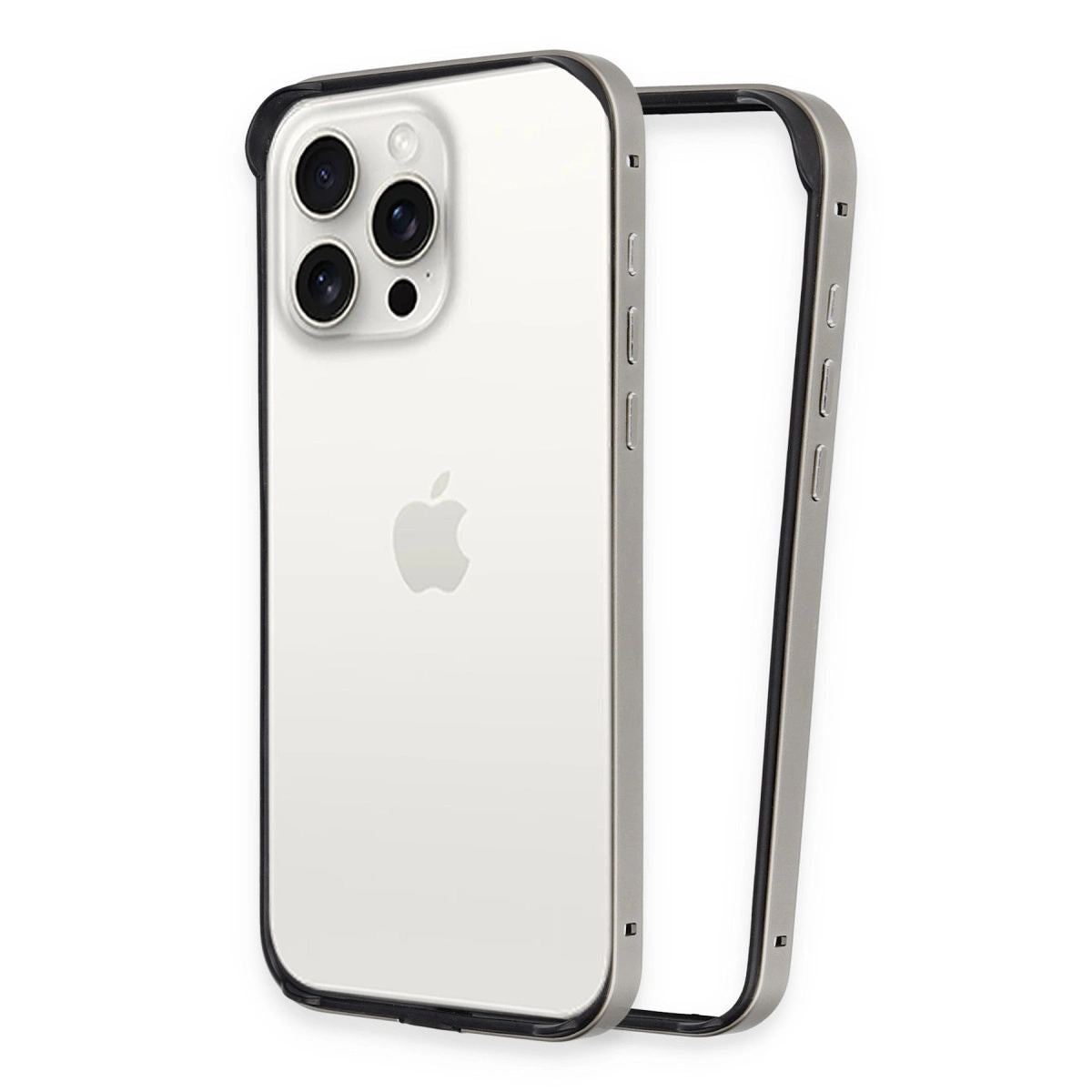 Joko Apple İphone 15 Pro Land Bumper Koruma Kapak - Titan Gri