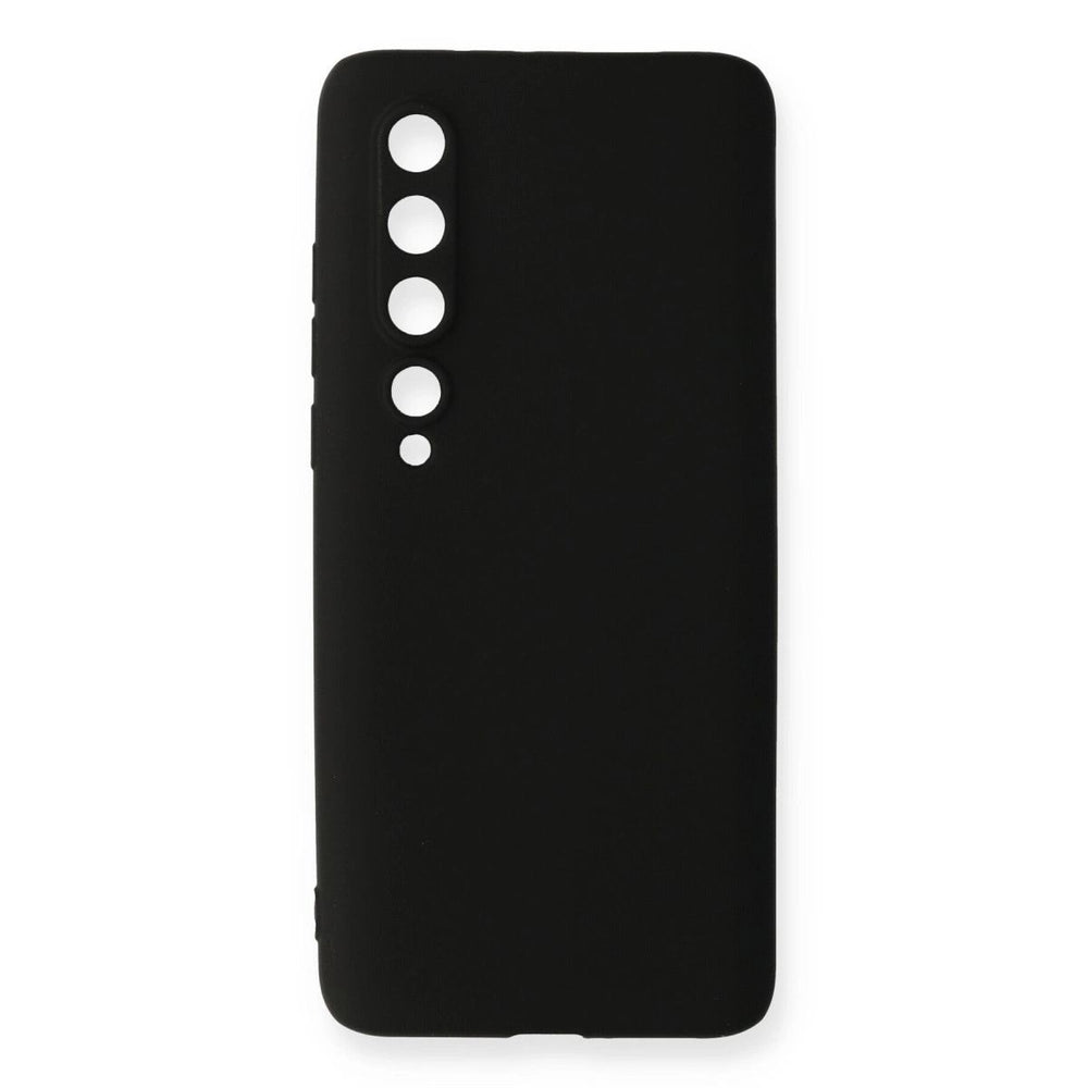 Xiaomi Mi 10 Kılıf First Silikon - Siyah